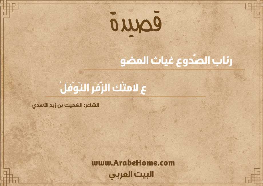 رِئاب الصُّدوع غياث المضو
